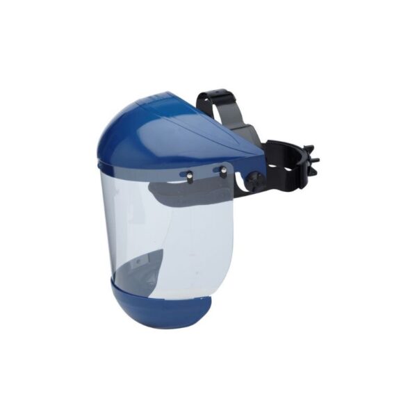 MM2 Face Shield with Ratchet Headgear – Full-Face Protection for Industrial and Workshop Use (Made in China)