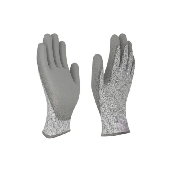 High-performance anti-cut PU coated gloves by VAULTEX, size XL—durable, flexible safety gear made in China.