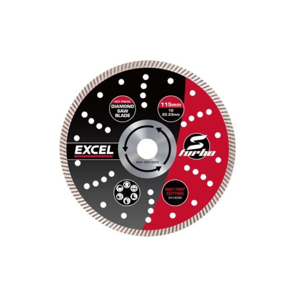 Hot Press Turbo Saw Blade