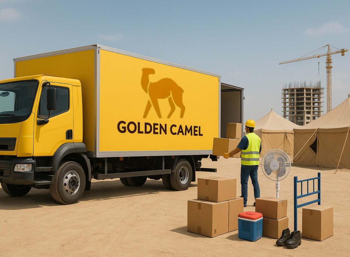 truck of Golden camel
